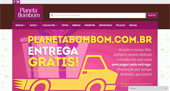 Desktop Screenshot of planetabombom.com.br