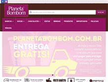 Tablet Screenshot of planetabombom.com.br